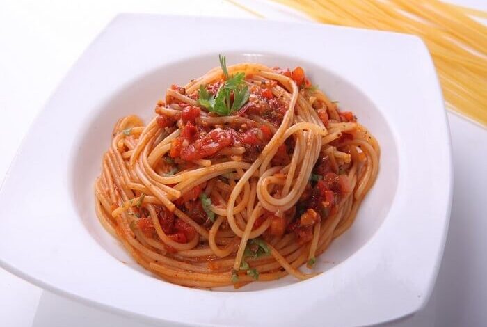 Napolitan Spaghetti - Ready in 15 Minutes