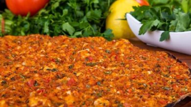 Lahmacun Recipe Turkish Pizza