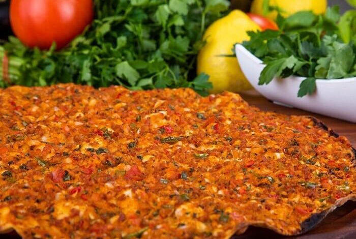 Lahmacun Recipe Turkish Pizza