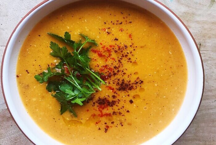 Lentil Soup Recipe - With Rice and Bulgur