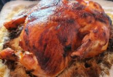 Salted Roasted Chicken Recipe - Whole Chicken with Salt