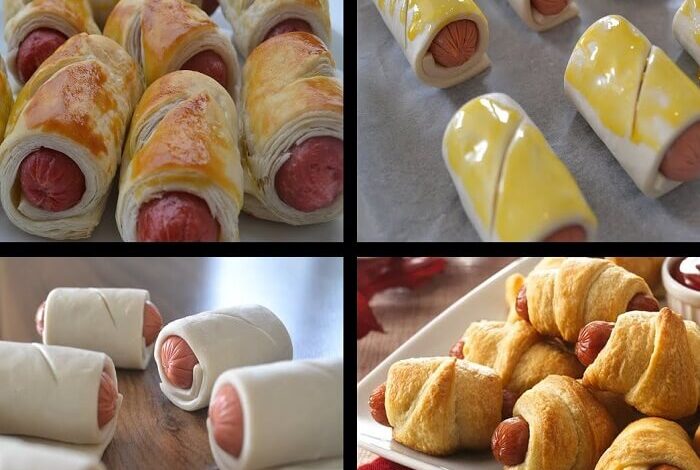 Sausage Rolls Recipe - Pigs in a Blanket